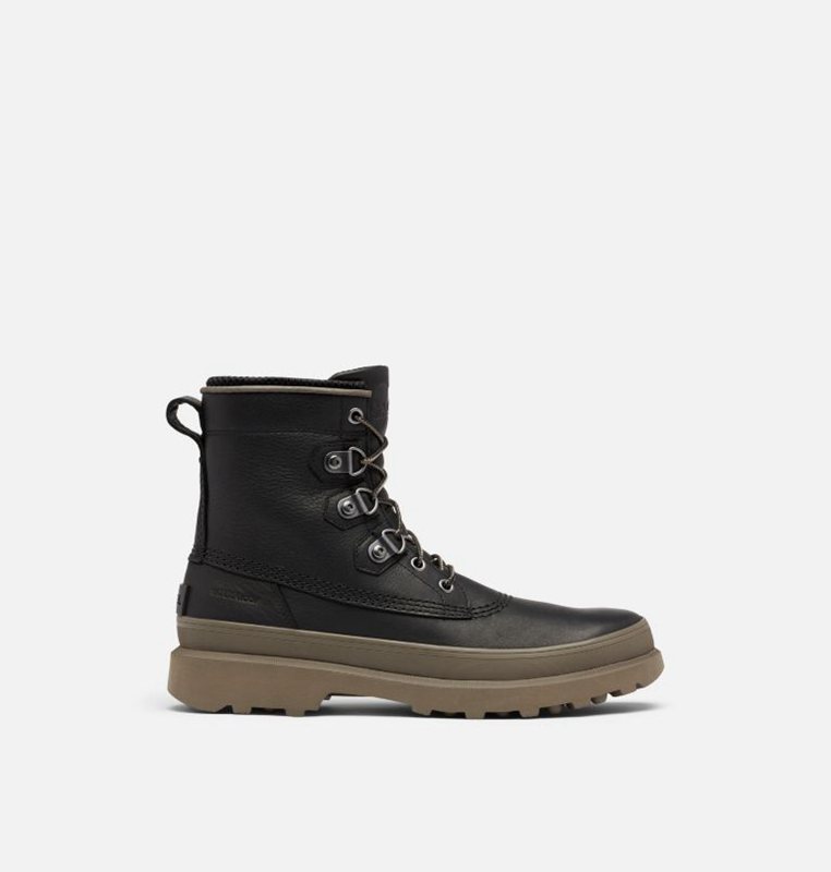 Sorel Erkek Caribou™ Street - Kısa Bot Siyah - 079-RCDMWO